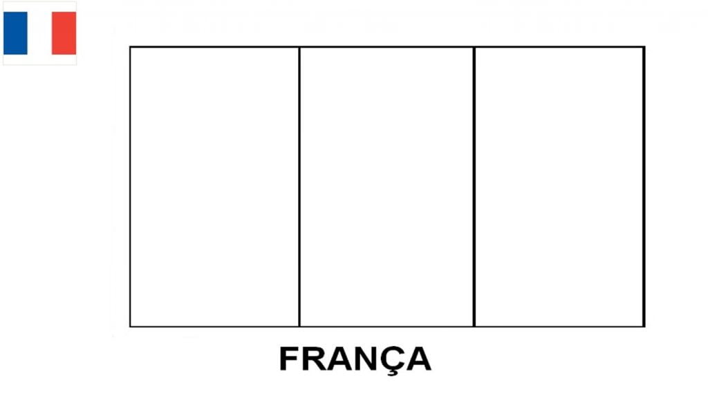 bandeira da frança para colorir e imprimir desenho atividades