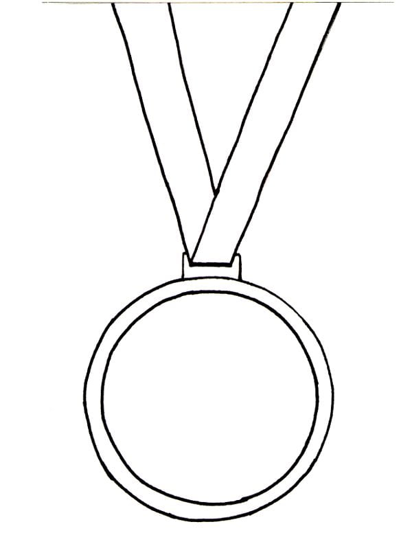 medalha para desenhar