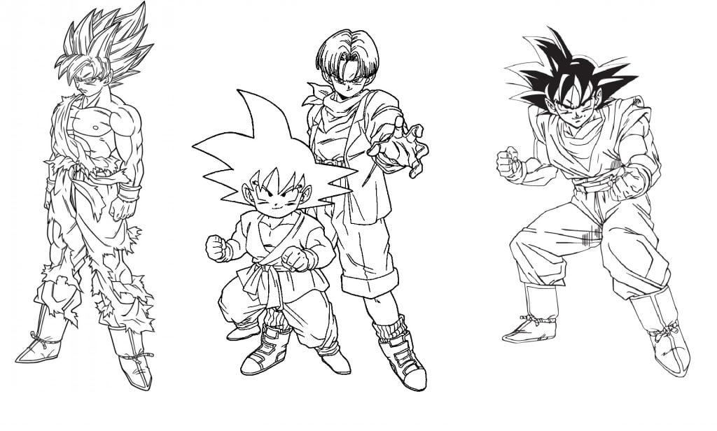 Dragon Ball para desenhar