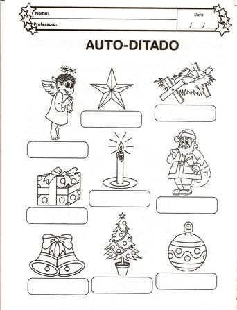 Atividade de Natal para imprimir