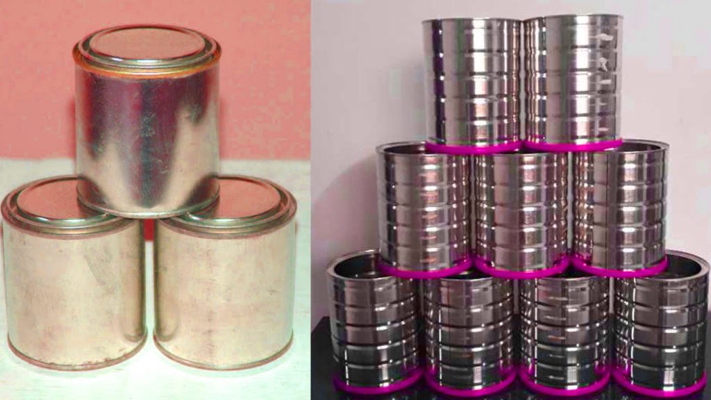 artesanato latas de metal croche reciclar decoracao