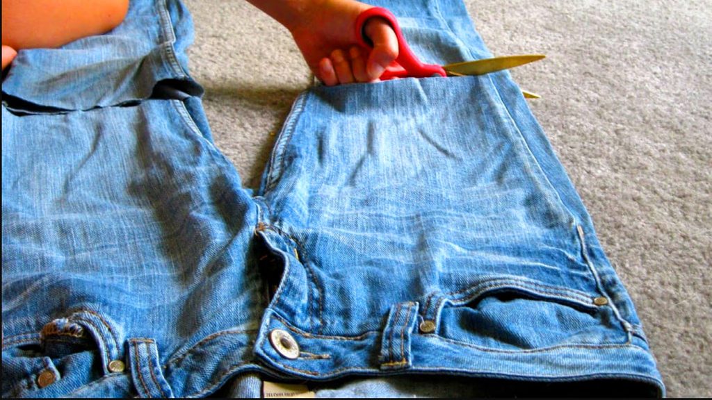 peças tecido jeans artesanato croche reciclar