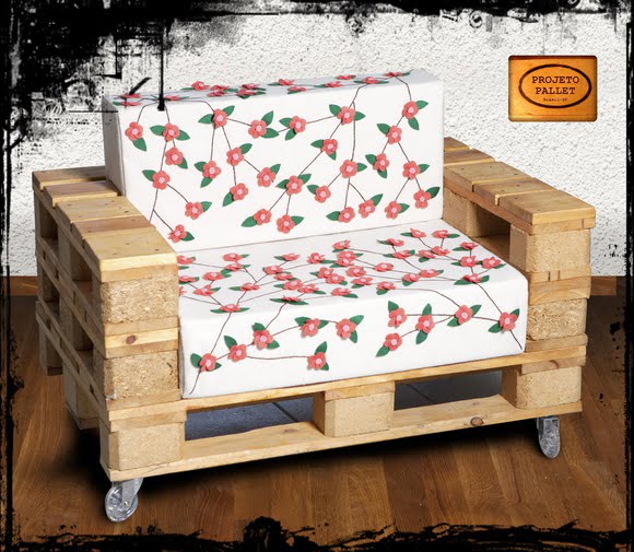 Poltrona de pallet decorar