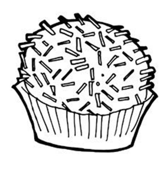 Desenho de brigadeiro