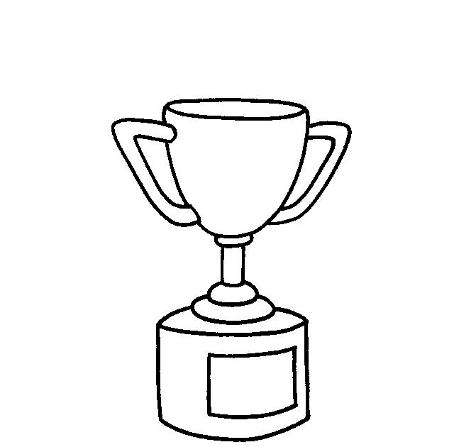 Desenho de troféu