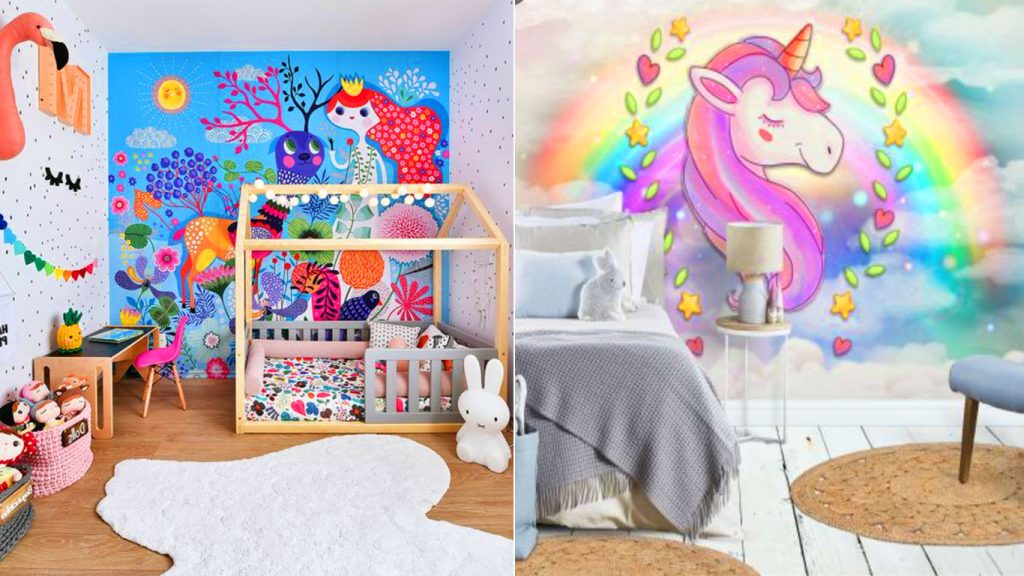 Quarto de unicórnio decoração ideias