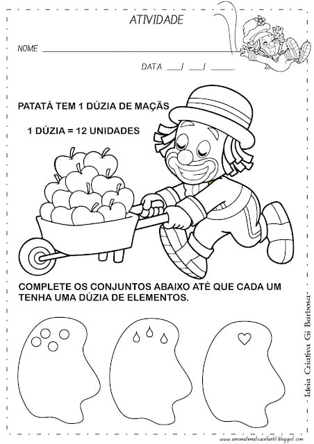 atividades patati patatá