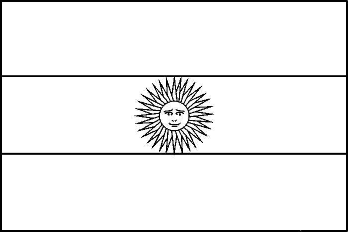 bandeira da Argentina