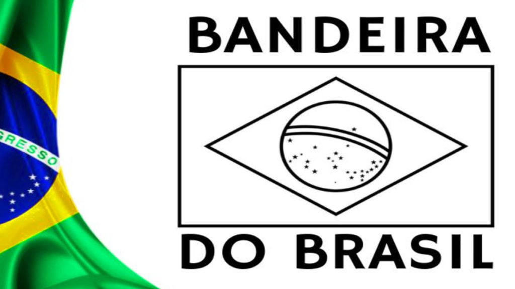 bandeira do brasil para colorir imprimir copa