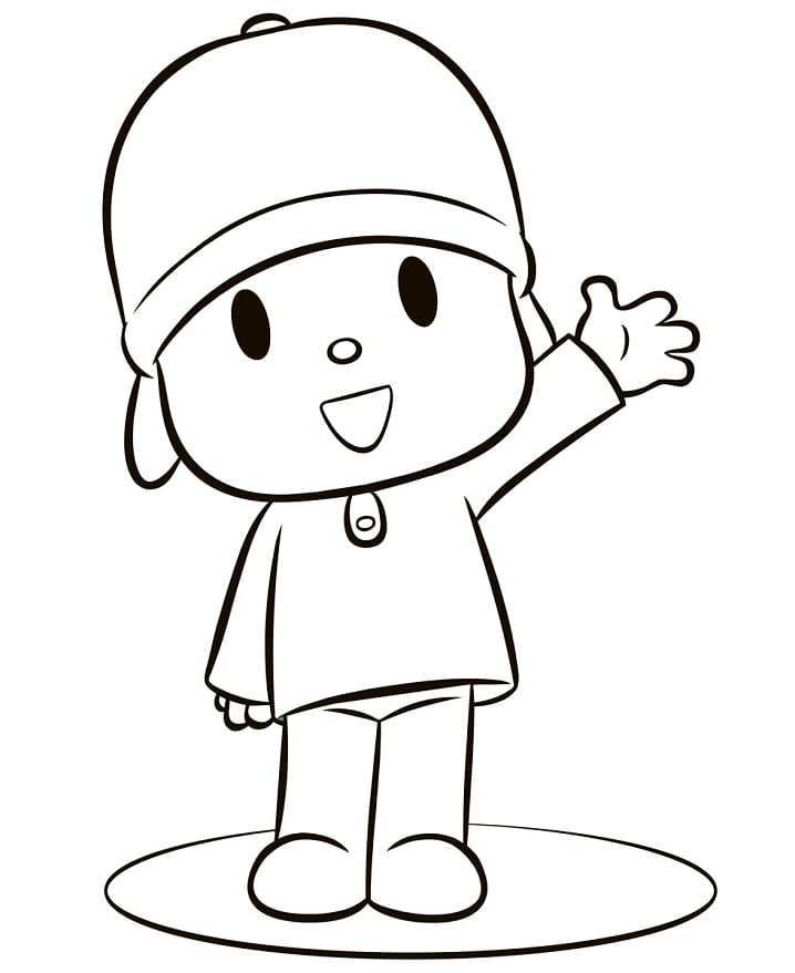 desenho Pocoyo para imprimir