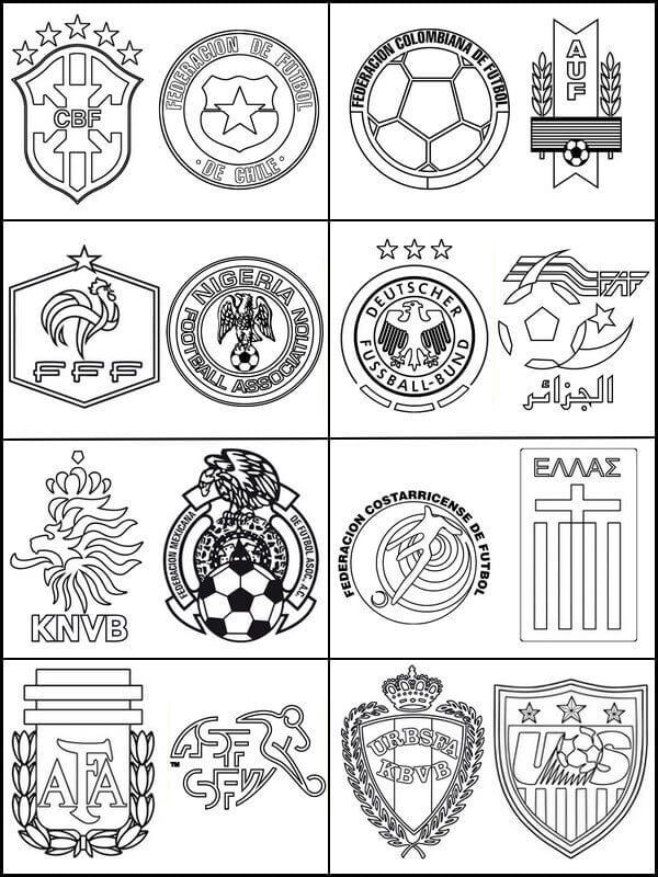 desenho da da copa do mundo 2022 para colorir