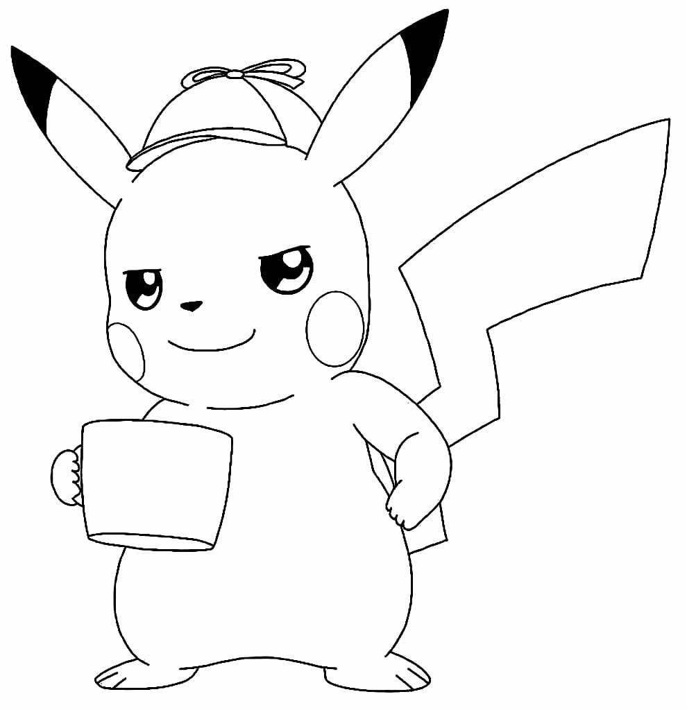 desenho do pikachu desenhar