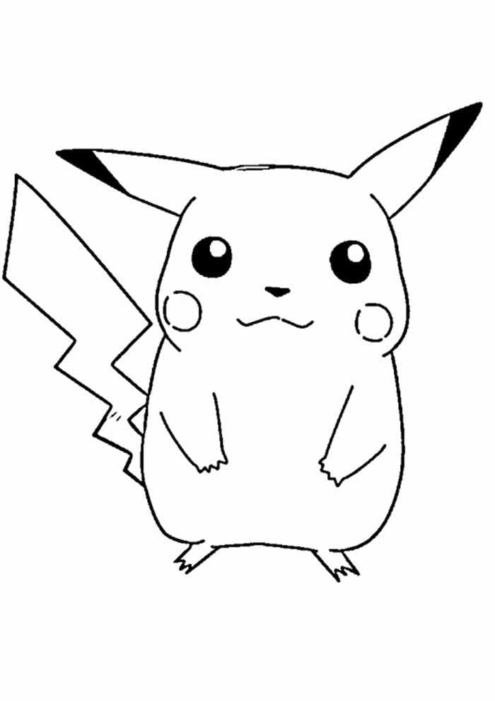 desenho do pikachu