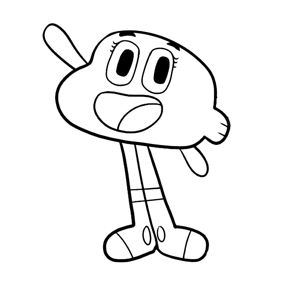 gumball para desenhar