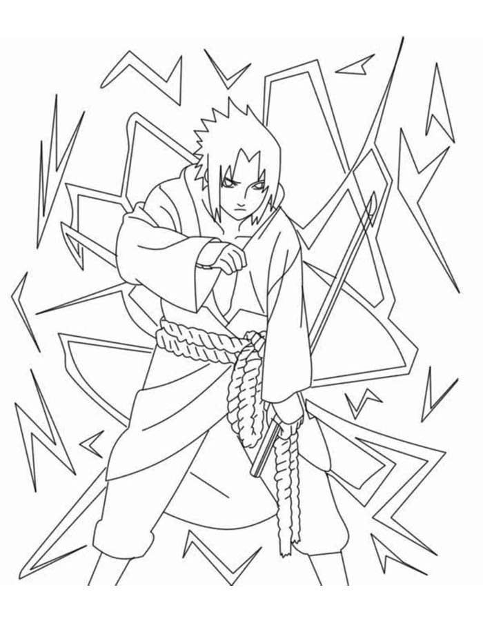 imagem sasuke-para-colorir