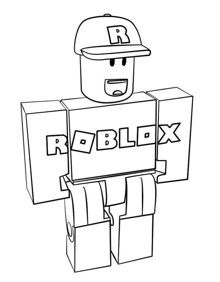 roblox-para-colorir imprimir