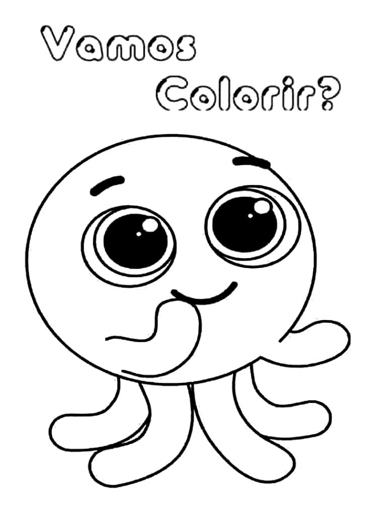 Bolofofos colorir e desenhos