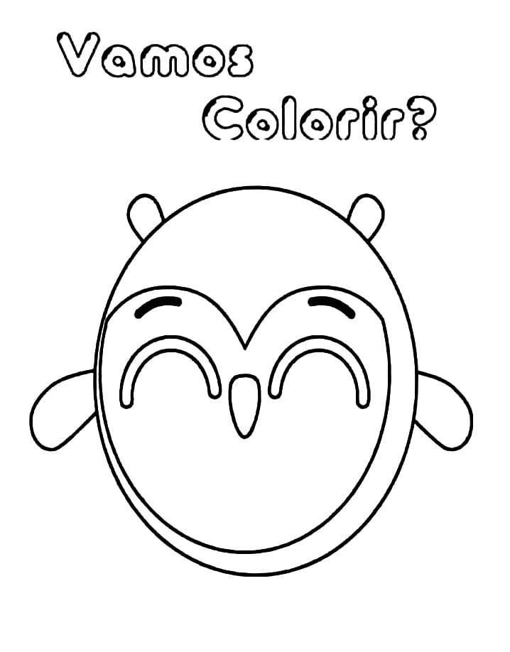 Bolofofos para colorir e desenhos