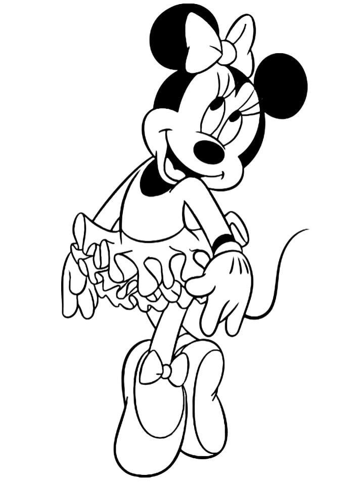 Minnie colorir