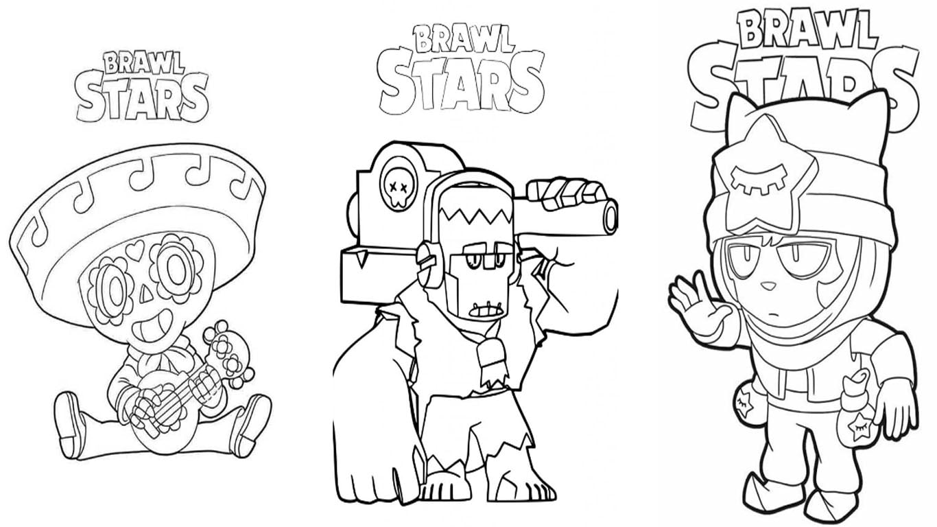 desenho brawl stars colorir imprimir