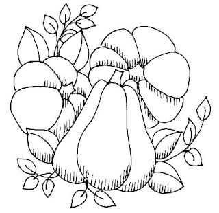 desenho de Legumes imprimir