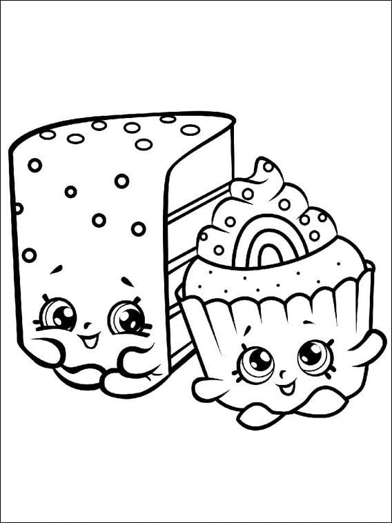 desenho de Shopkins