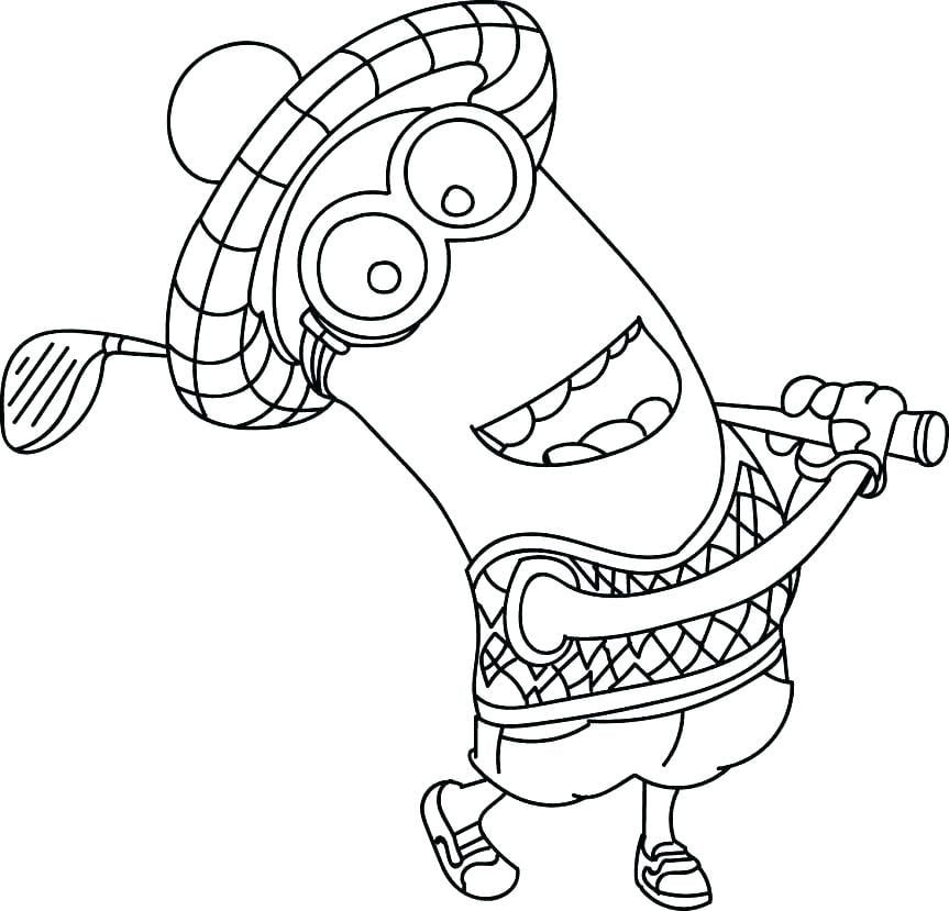 desenho do Minions para imprimir