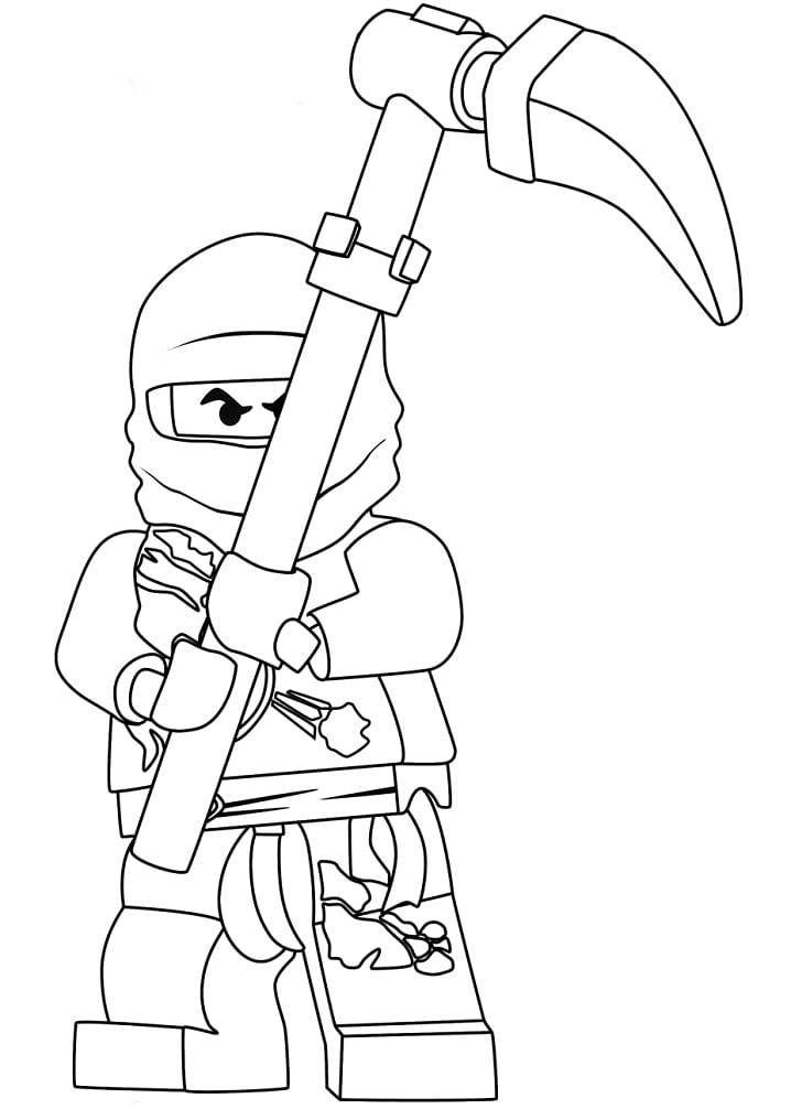 desenho do Ninjago para imprimir