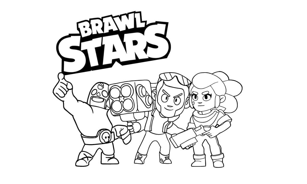 desenho dp brawl stars