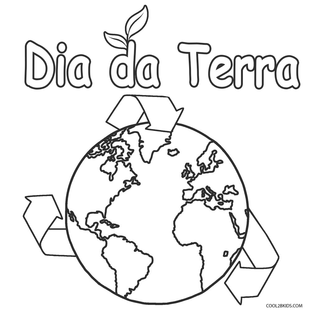 dia da terra desenho Planeta Terra