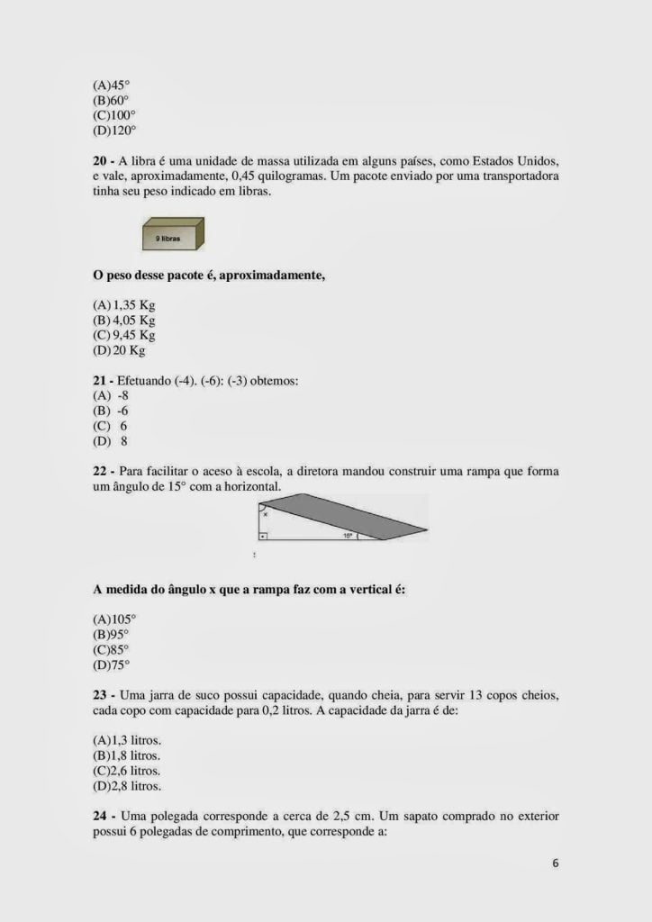 exercicios de matemática estudar