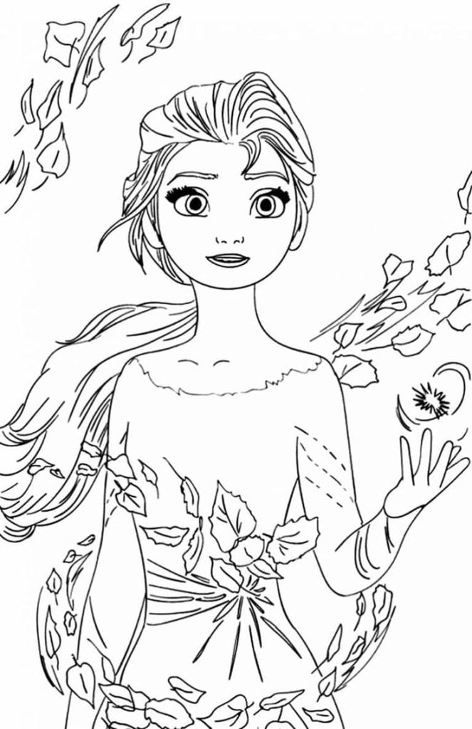 frozen para desenhar