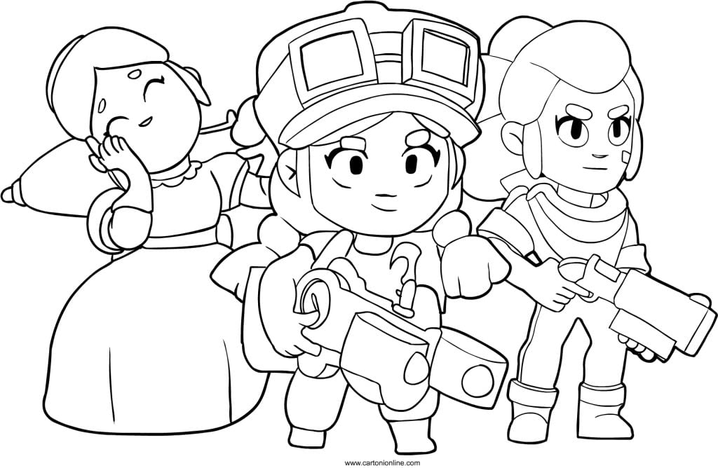 imagem do brawl stars para desenhar