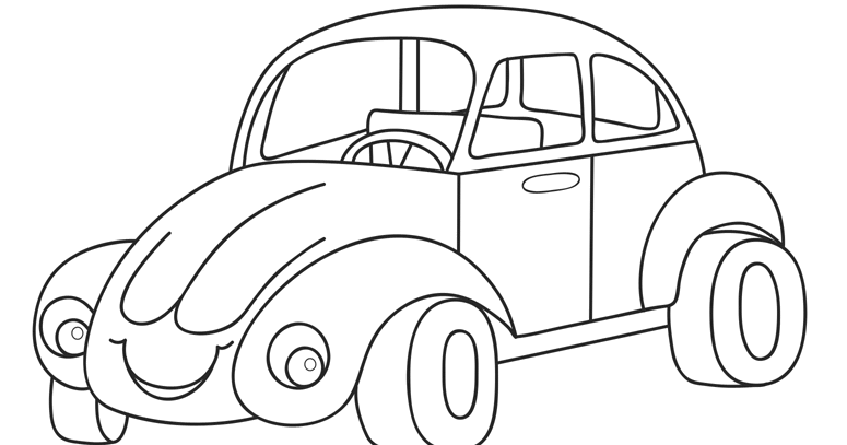 Fusca para desenhar