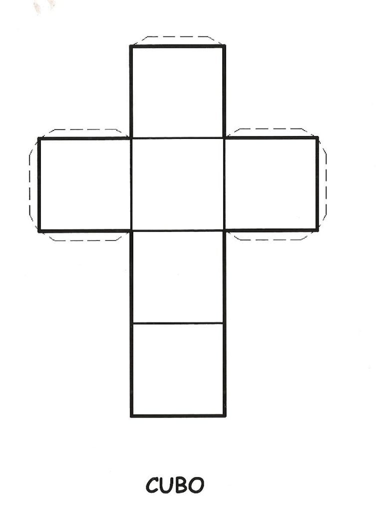 Molde de cubo imprimir