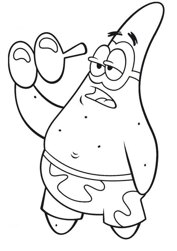 Patrick para colorir