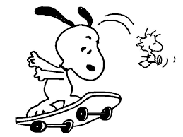 Snoopy para colorir