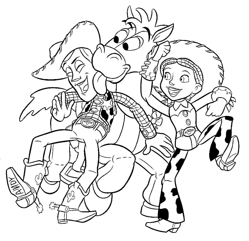 Toy Story para colorir e desenhos para imprimir