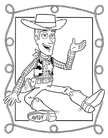 desenho do Toy Story desenhar