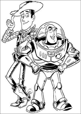 Toy Story para colorir e desenhos para imprimir