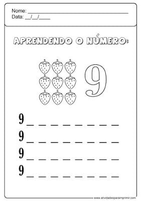 exercicio com o numero 9