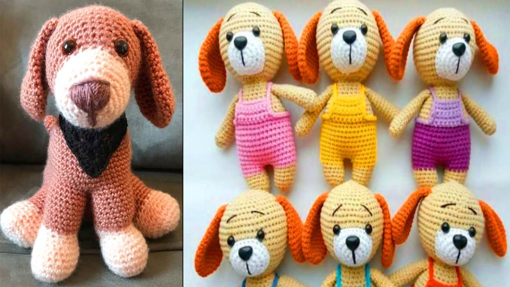 Cachorrinho de amigurumi no crochê, vem aprender a fazer