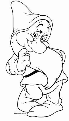 Desenhos-para-colorir-Disney-7-anoes