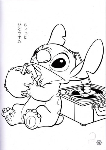 Desenhos-para-colorir-Disney-Stitch