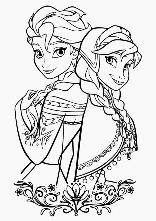 Desenhos-para-colorir-Disney-frozen