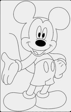 Desenhos-para-colorir-Disney-mickey