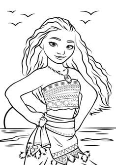 Desenhos-para-colorir-Disney-moana