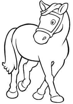 Desenhos-para-colorir-infantil-cavalo-lindo