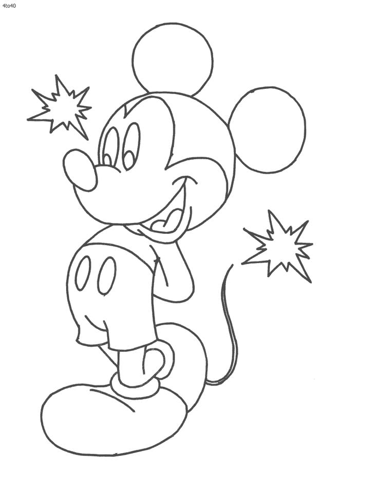 Desenhos-para-colorir-infantil-mickey