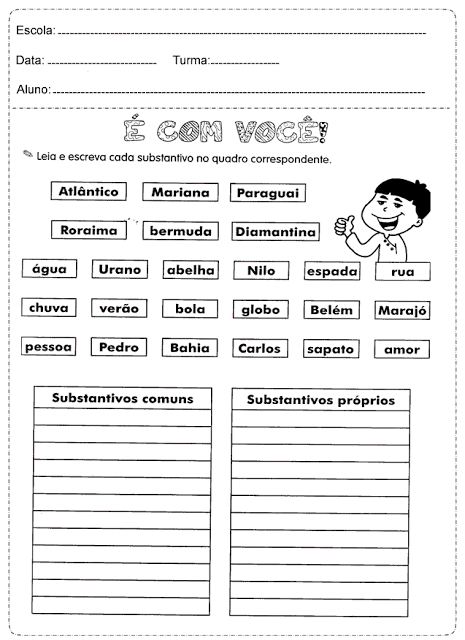 atividades-para-imprimir-substantivo-proprio-comum